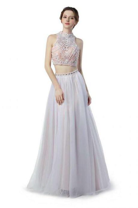 Beautiful Prom Dress, Gold A-line Sweetheart Floor-length Chiffon ...